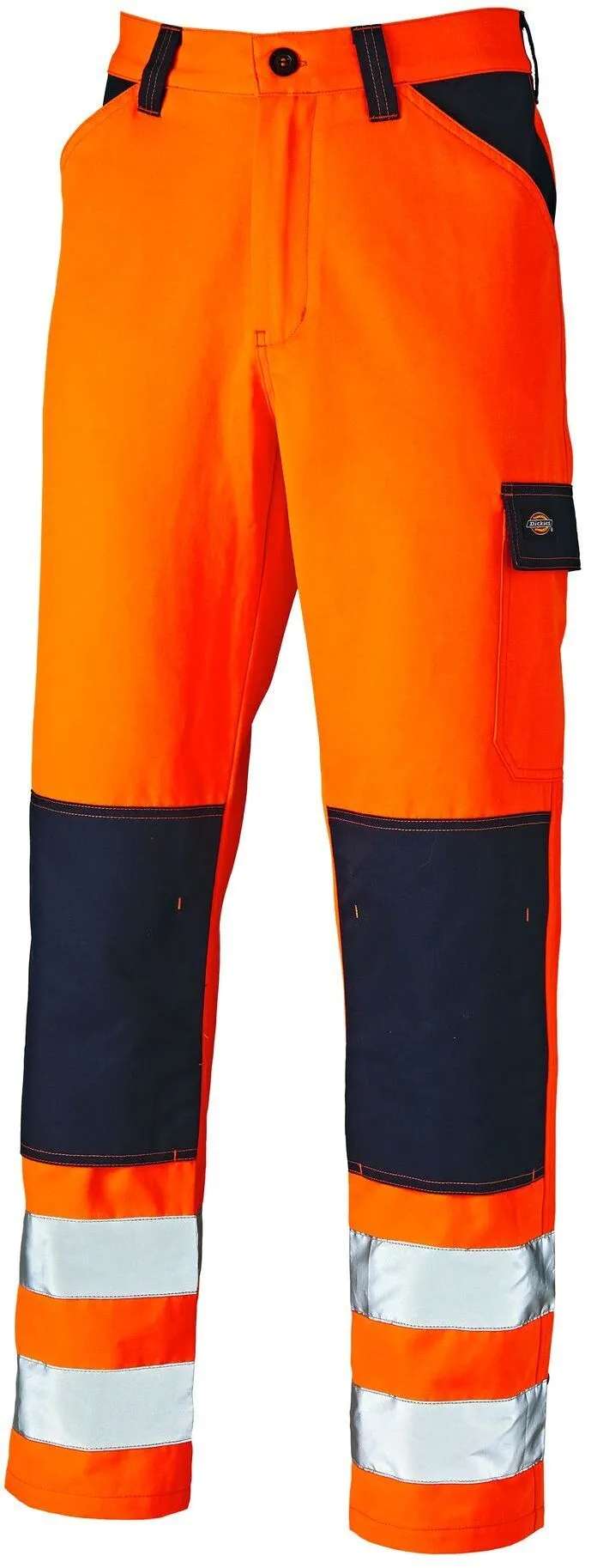 Dickies Herren Hose, Warnschutzhose Everyday orange/marineblau
