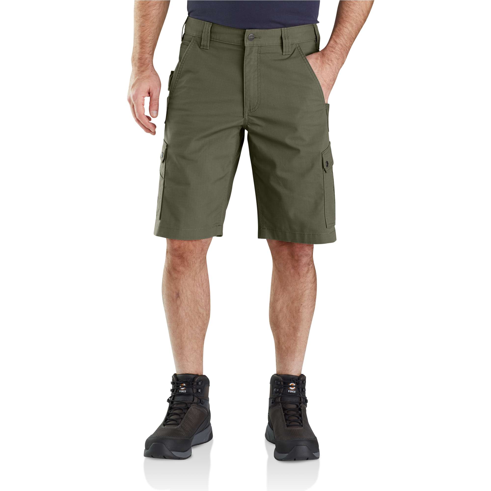 Carhartt Arbeitsshorts Rugged Flex Relaxed Fit Ripstop, Basil