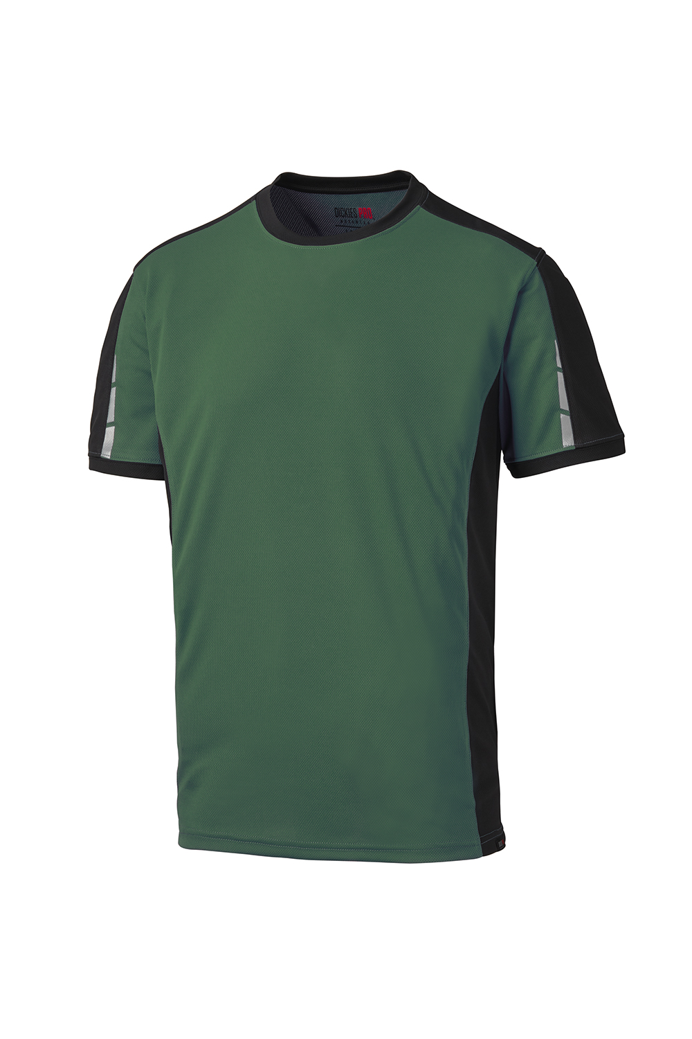 Dickies PRO Herren T-Shirt Activ Mesh, grün/schwarz