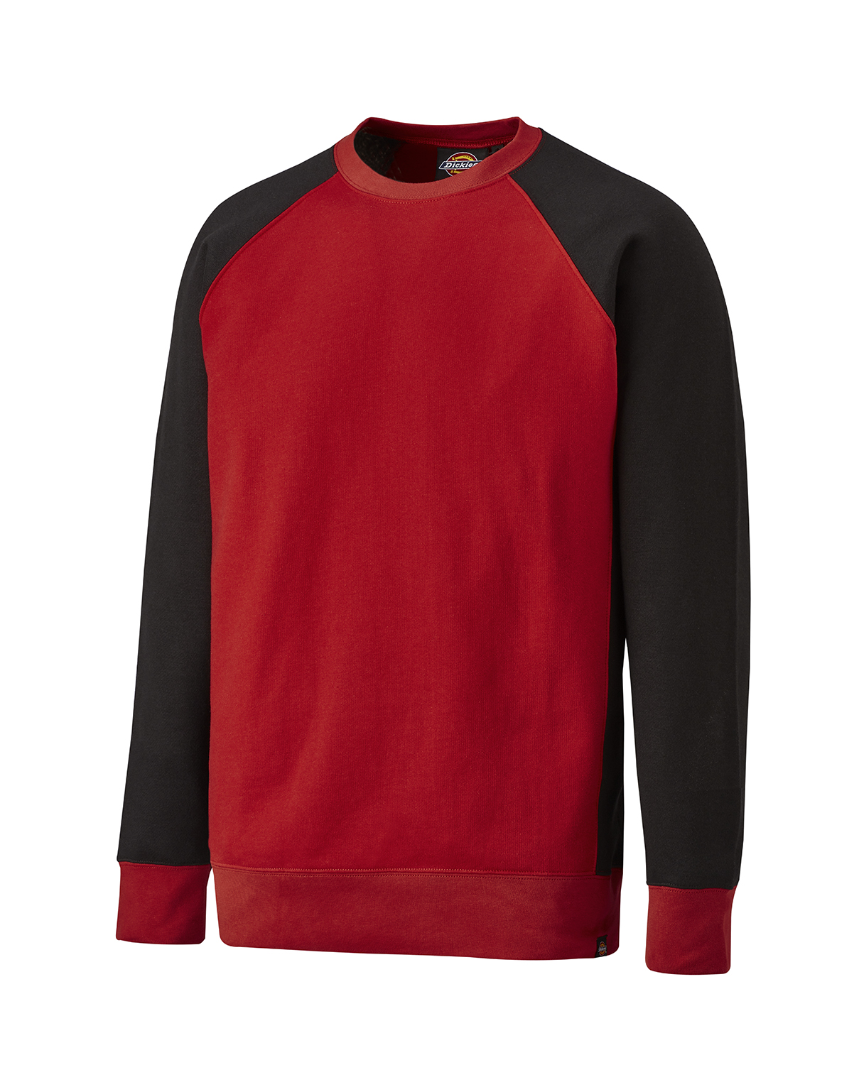 Dickies Unisex Two Tone Sweatshirt, rot/schwarz