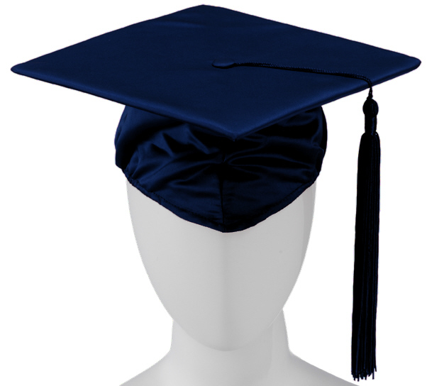 Cap marine United Graduation mit Tassel 100%Polyester Doktorhut Basic