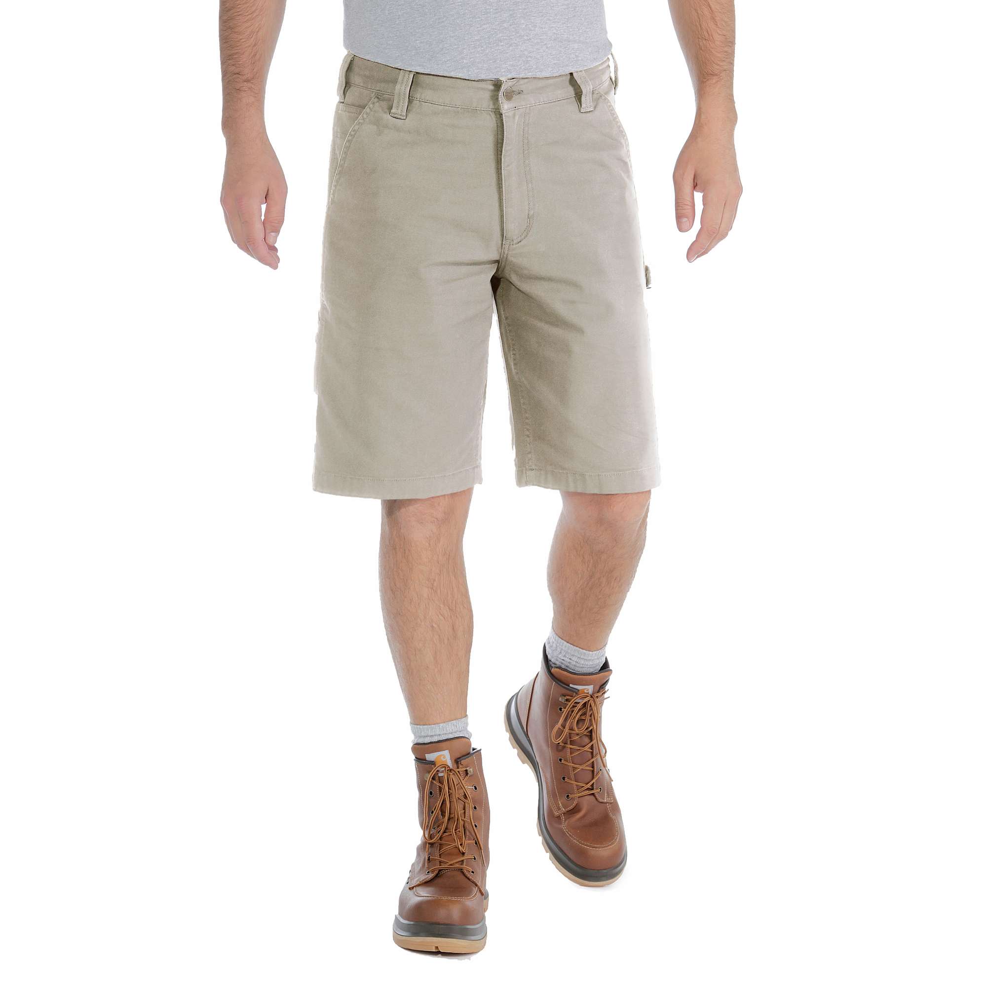 Carhartt Arbeitsshorts Rugged Flex Relaxed Fit Canvas Utility, Tan
