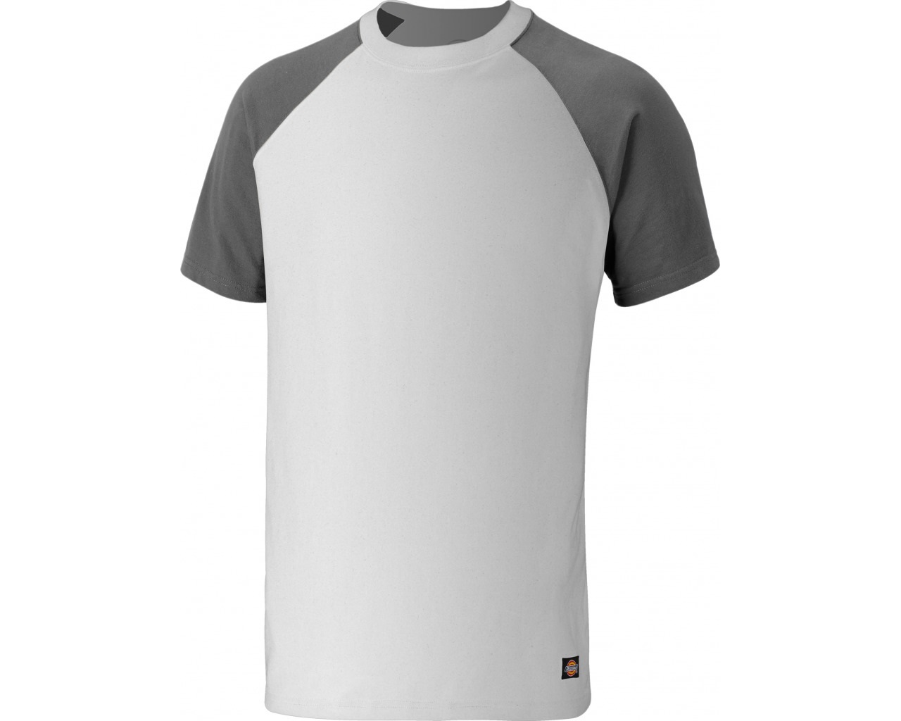 Dickies Unisex Two Tone T-Shirt Temp IQ, weiss/grau