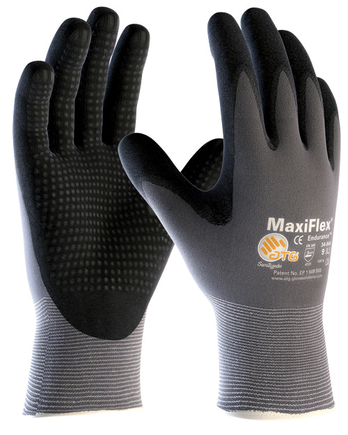 Handschuh MAXIFLEX PLUS Nylon genoppt 