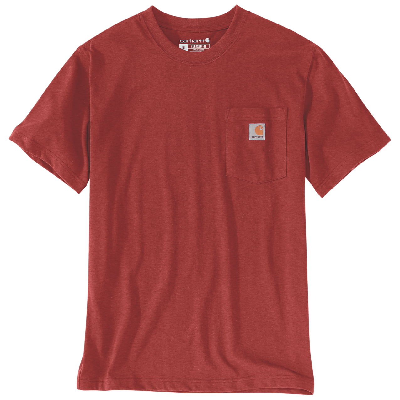 Carhartt T-Shirt K87 Pocket, Chili Pepper Heat 