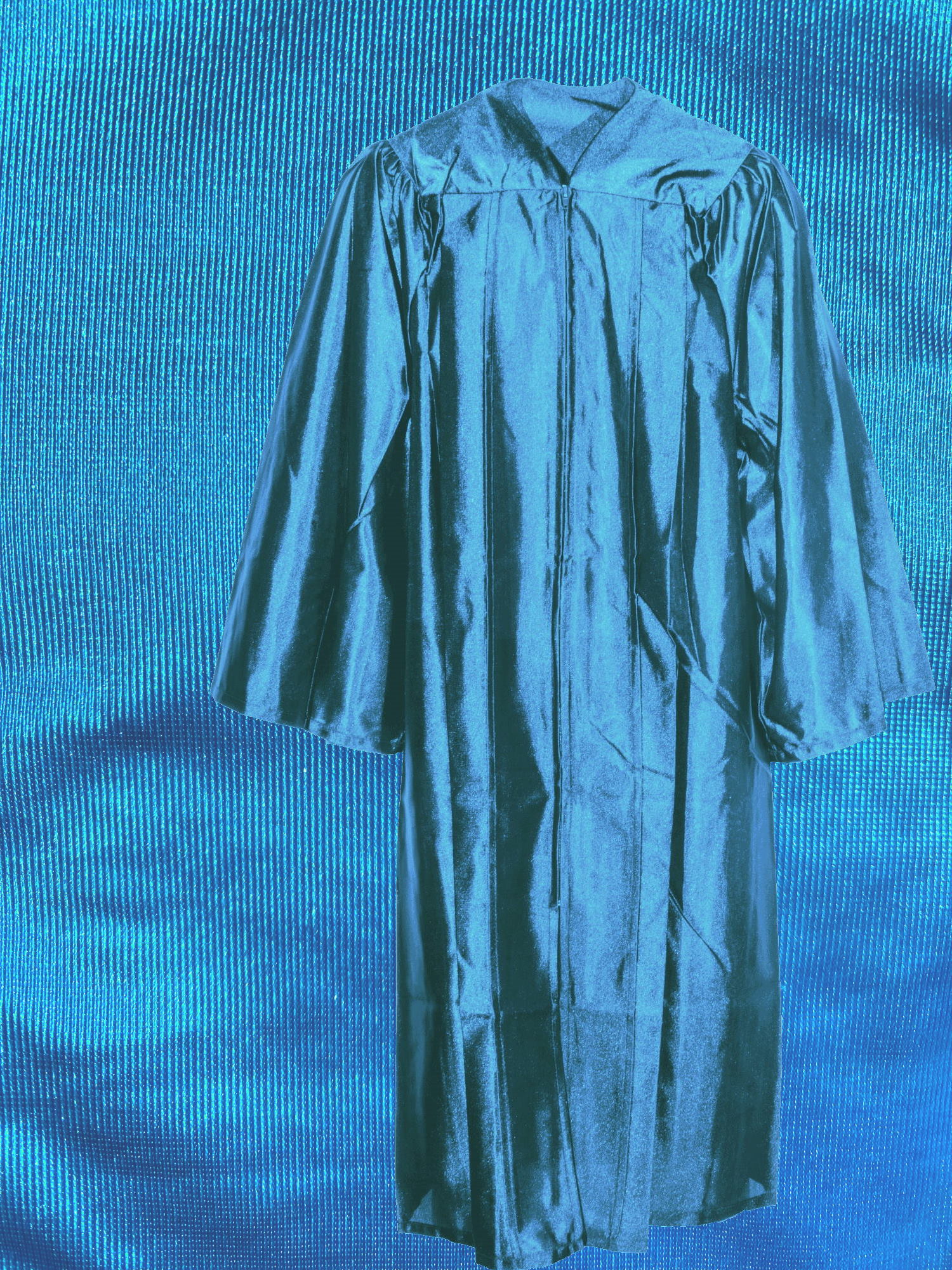 Robe Graduation Gown Mil blau