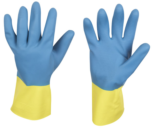 Feldtmann Handschuh Kenora blau/gelb