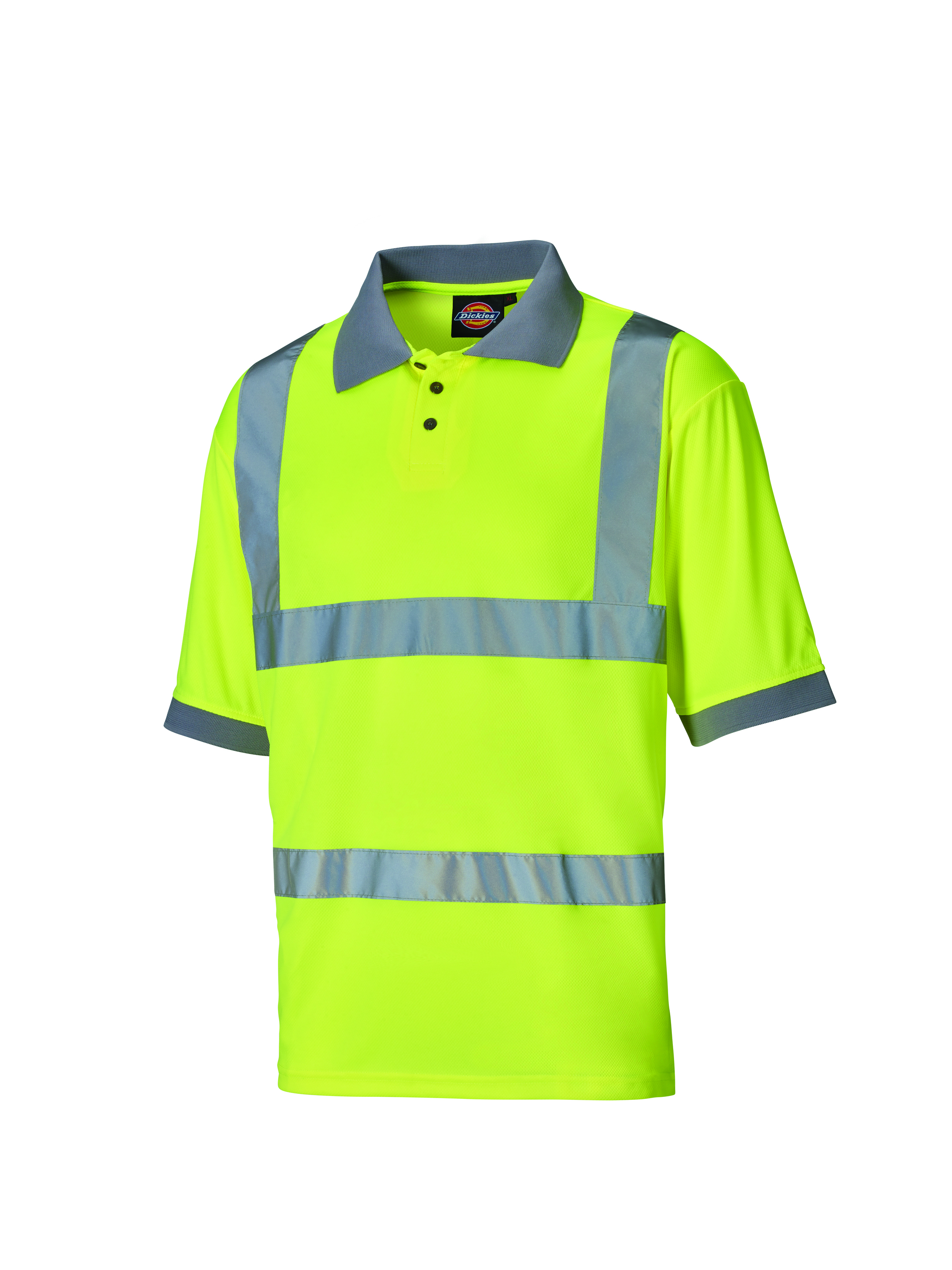 Dickies Unisex HI VIS Polo Shirt, Warnschutzshirt gelb