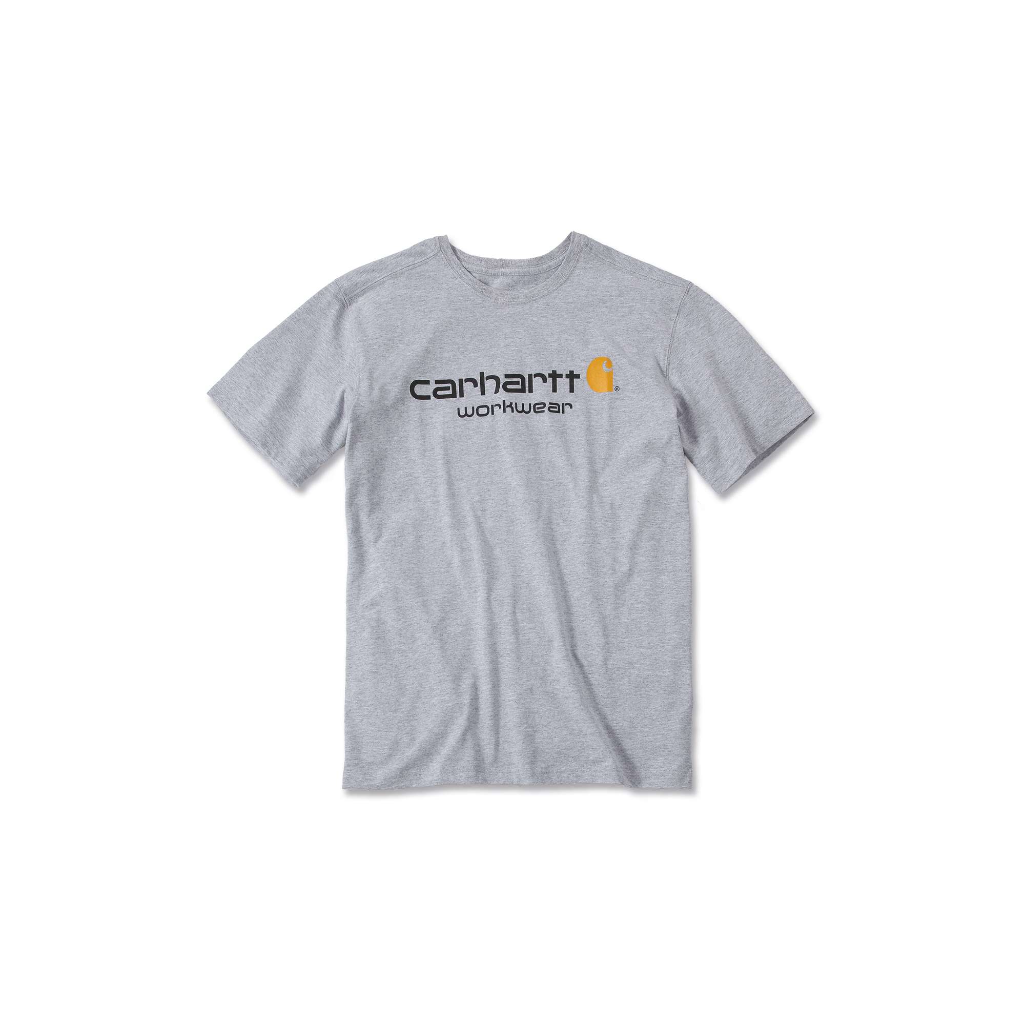 Carhartt Herren T-Shirt Carhartt Core Logo, Aschgrau