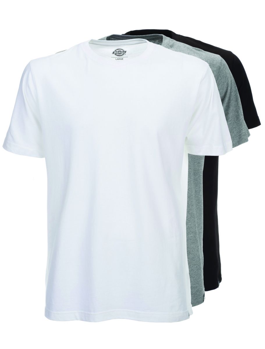 DICKIES 3er Pack T-Shirt weiß 