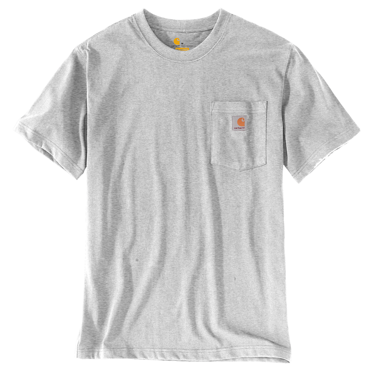 Carhartt T-Shirt K87 Pocket, Heather Grey