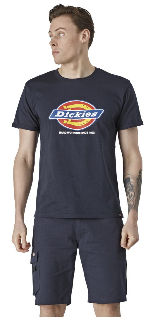 DICKIES T-Shirt 22 DENSION Baumwolle verschiedene Farben Slim Fit NEU 