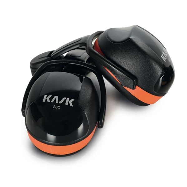 Kask Gehörschutz Kapsel für Plasma Helm SC3 , Orange