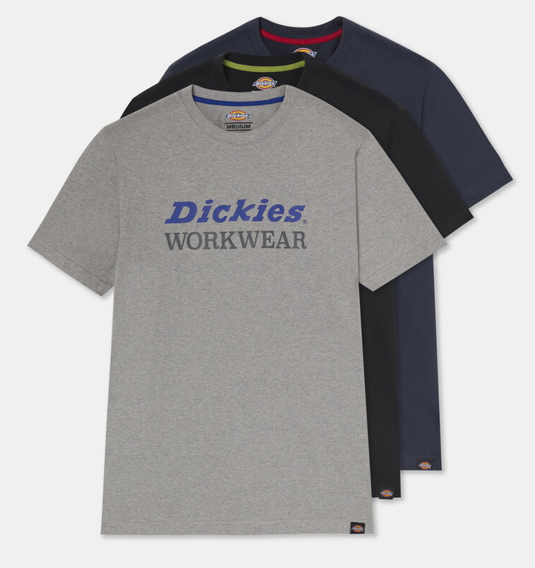Dickies T-Shirt Rutland Graphic, 3er Pack  