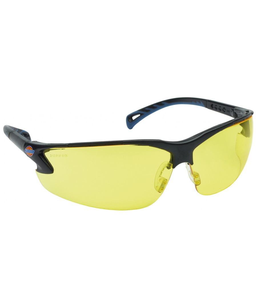 Dickies Schutzbrille Enhanced Contrast, gelb, CE EN 166; CAN/CSA Z94.3-07; AS/NZS 1337